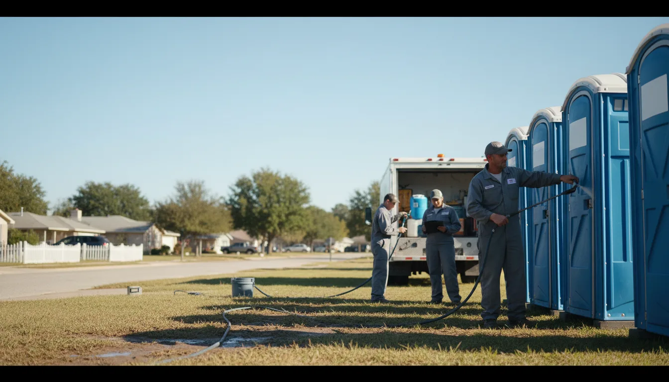 Long-Term Portable Toilet Rental in Mullins, SC near me